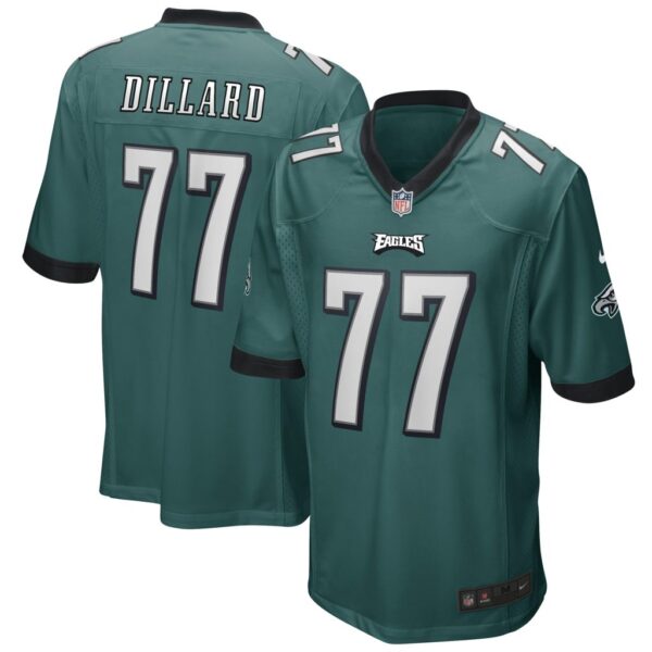 Men's Nike Andre Dillard Midnight Green Philadelphia Eagles Game Player Jersey