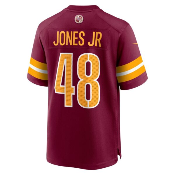 Men's Washington Commanders Andre Jones Jr. Nike Burgundy Team Game Jersey