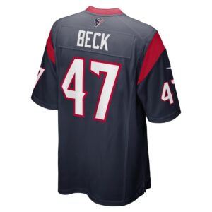 Andrew Beck Houston Texans Nike Game Player Jersey - Navy