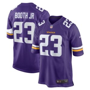 Men's Minnesota Vikings Andrew Booth Jr. Nike Purple Player Game Jersey