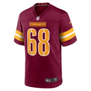 Men's Washington Commanders Andrew Norwell Nike Burgundy Player Game Jersey