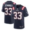 Anfernee Jennings New England Patriots Nike Team Game Jersey - Navy