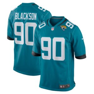 Angelo Blackson Jacksonville Jaguars Nike Team Game Jersey - Teal