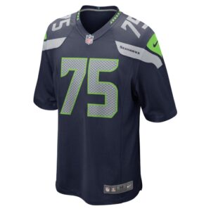 Anthony Bradford Seattle Seahawks Nike Team Game Jersey - College Navy