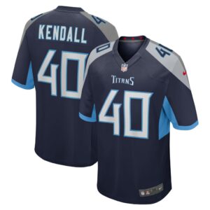 Anthony Kendall Tennessee Titans Nike Team Game Jersey - Navy