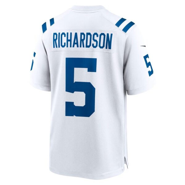 Men's Indianapolis Colts Anthony Richardson Nike White 2023 NFL Draft First Round Pick Game Jersey