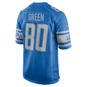 Men's Detroit Lions Antoine Green Nike Blue Team Game Jersey