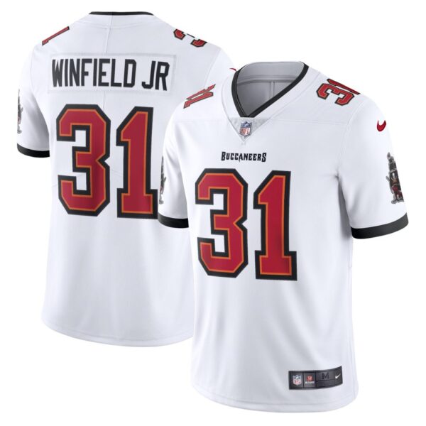 Men's Tampa Bay Buccaneers Antoine Winfield Nike White Vapor Limited Player Jersey