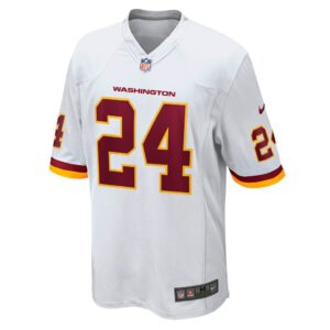 Men's Washington Football Team Antonio Gibson Nike White Game Player Jersey