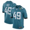 Men's Jacksonville Jaguars Arden Key Nike Teal Game Player Jersey