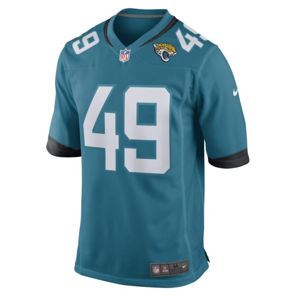 Men's Jacksonville Jaguars Arden Key Nike Teal Game Player Jersey