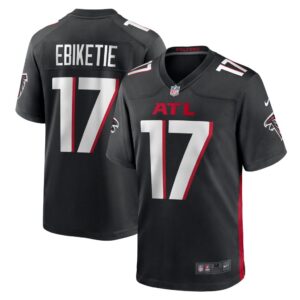 Arnold Ebiketie Atlanta Falcons Nike Team Game Jersey - Black