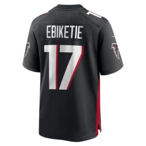 Arnold Ebiketie Atlanta Falcons Nike Team Game Jersey - Black