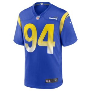 Men's Los Angeles Rams A'Shawn Robinson Nike Royal Game Jersey