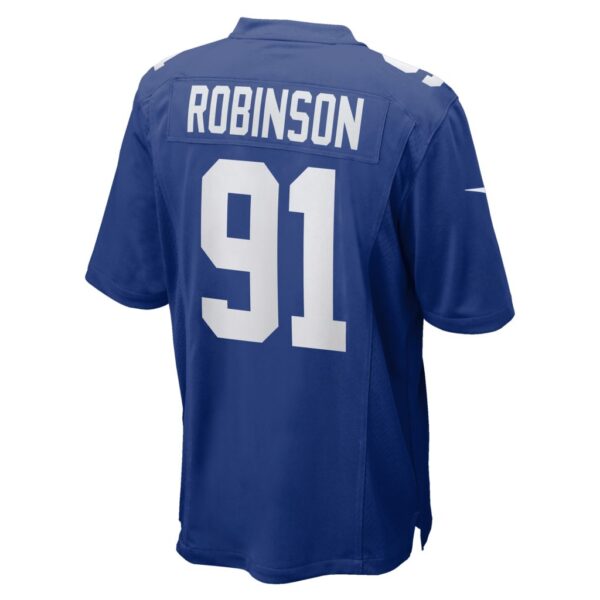 Men's New York Giants A'Shawn Robinson Nike Royal Team Game Jersey