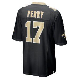 A.T. Perry New Orleans Saints Nike Team Game Jersey - Black