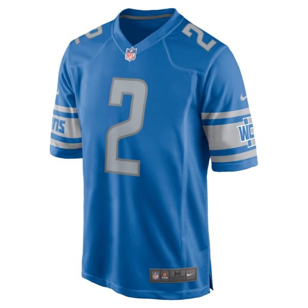 Men's Detroit Lions Austin Bryant Nike Blue Player Game Jersey