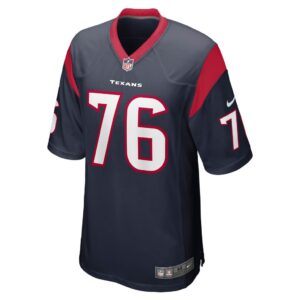 Men's Houston Texans Austin Deculus Nike Navy Game Player Jersey