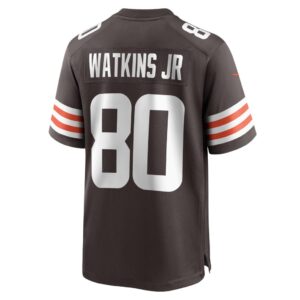 Austin Watkins Jr. Cleveland Browns Nike Team Game Jersey - Brown