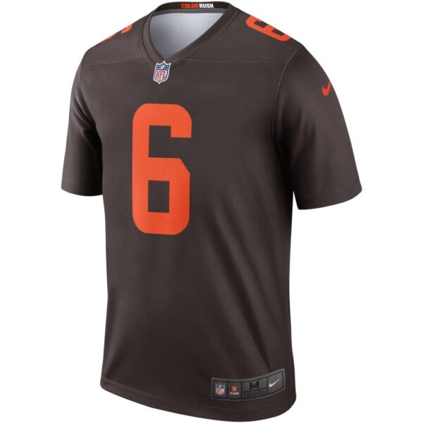 Men's Nike Baker Mayfield Brown Cleveland Browns Alternate Legend Jersey