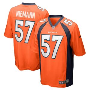 Ben Niemann Denver Broncos Nike Team Game Jersey - Orange