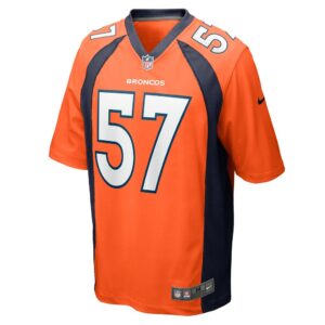 Ben Niemann Denver Broncos Nike Team Game Jersey - Orange