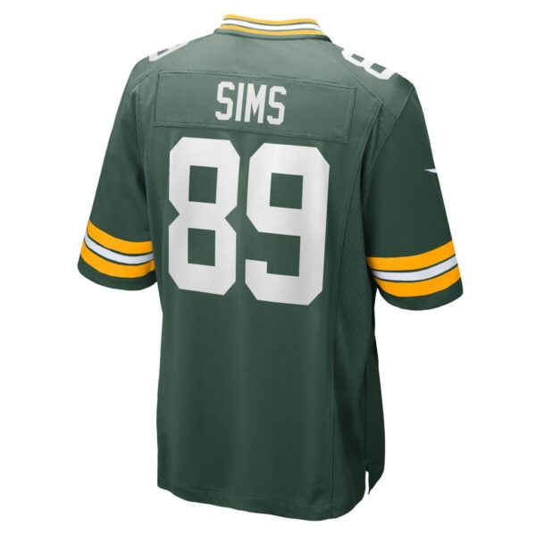 Ben Sims Green Bay Packers Nike Team Game Jersey - Green