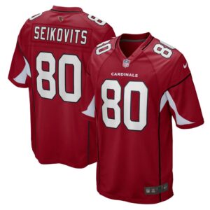 Men's Arizona Cardinals Bernhard Seikovits Nike Cardinal Game Jersey