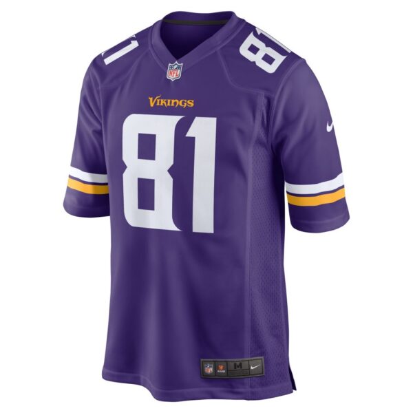 Men's Minnesota Vikings Bisi Johnson Nike Purple Game Jersey