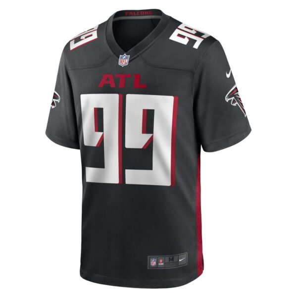 Men's Derrick Tangelo Atlanta Falcons Nike Black Game Player Jersey