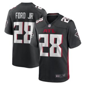 Men's Atlanta Falcons Mike Ford Nike Black Game Player Jersey