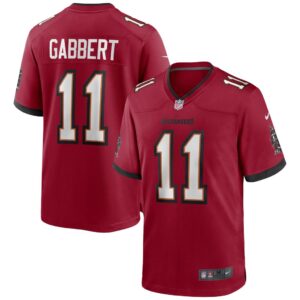 Men's Tampa Bay Buccaneers Blaine Gabbert Nike Red Game Jersey