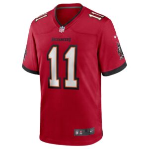 Men's Tampa Bay Buccaneers Blaine Gabbert Nike Red Game Jersey