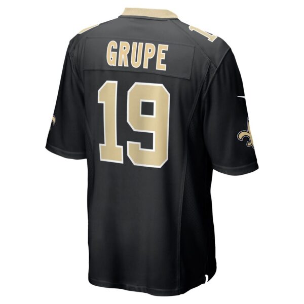 Blake Grupe New Orleans Saints Nike Team Game Jersey - Black