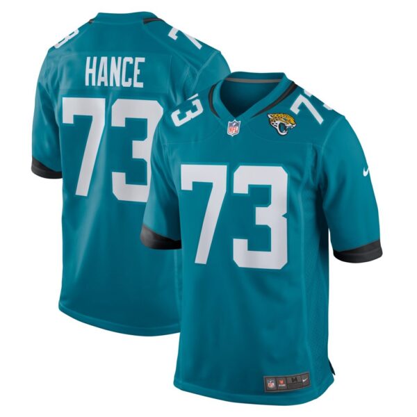 Men's Jacksonville Jaguars Blake Hance Nike Teal Home Game Player Jersey