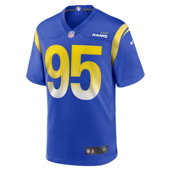 Men's Los Angeles Rams Bobby Brown III Nike Royal Game Jersey