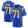 Men's Los Angeles Rams Bobby Evans Nike Royal Game Jersey