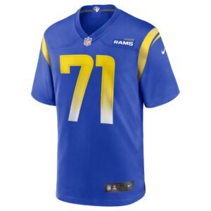 Men's Los Angeles Rams Bobby Evans Nike Royal Game Jersey