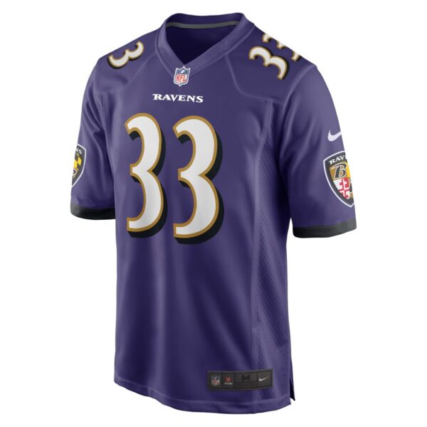 Men's Baltimore Ravens BoPete Keyes Nike Purple Home Game Player Jersey