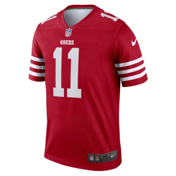 Men's San Francisco 49ers Brandon Aiyuk Nike Scarlet Legend Jersey