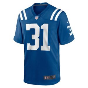 Men's Indianapolis Colts Brandon Facyson Nike Royal Player Game Jersey