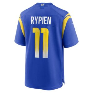 Men's Los Angeles Rams Brett Rypien Nike Royal Home Game Jersey