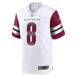 Men's Washington Commanders Brian Robinson Jr. Nike White Away Game Player Jersey