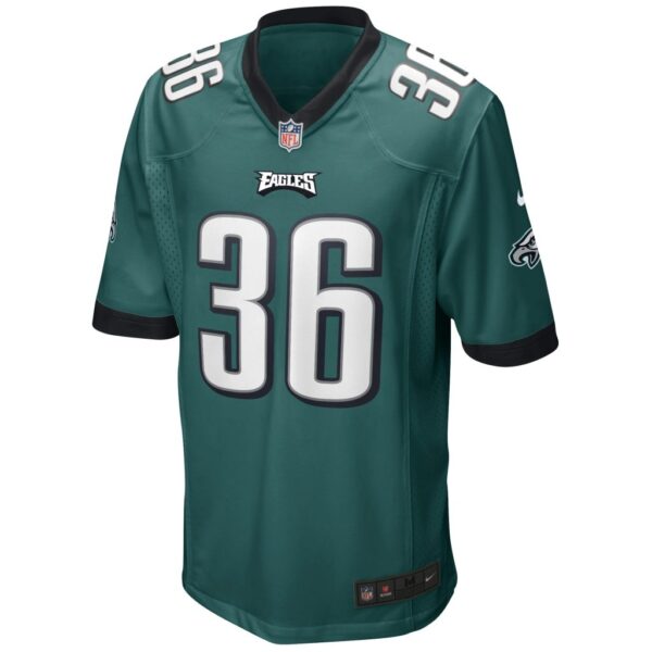 Men's Philadelphia Eagles Brian Westbrook Nike Midnight Green Game Retired Player Jersey