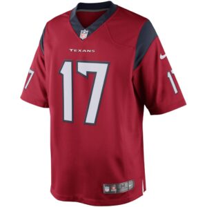 Men's Houston Texans Brock Osweiler Nike Red Limited Jersey