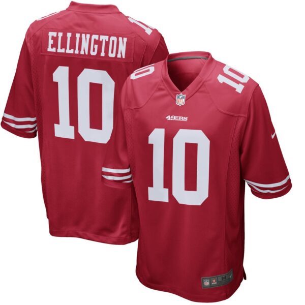 Men's San Francisco 49ers Bruce Ellington Nike Scarlet Game Jersey