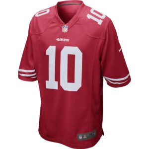 Men's San Francisco 49ers Bruce Ellington Nike Scarlet Game Jersey