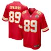 Men's Kansas City Chiefs Bryan Edwards Nike Red Home Game Player Jersey