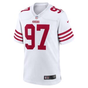 Men's San Francisco 49ers Bryant Young Nike White Retired Player Game Jersey