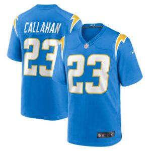 Men's Los Angeles Chargers Bryce Callahan Nike Powder Blue Game Jersey